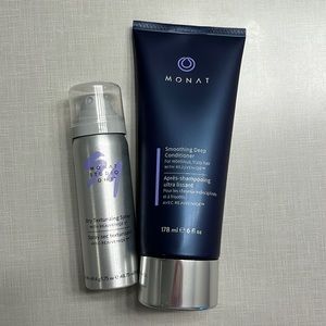 NEVER USED: Monat Smoothing Deep Condition & Dry Texturizing Spray